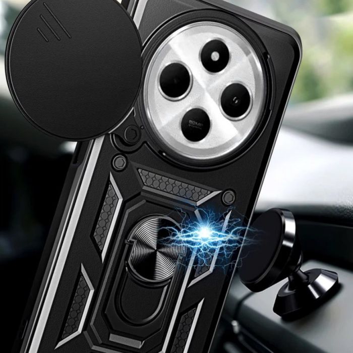 Чохол-накладка BeCover Military для Xiaomi Redmi 14C 4G/Poco C75 Black (712489)