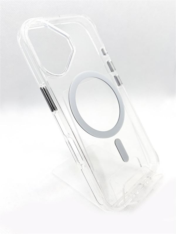 Чохол-накладка BeCover Space Case MagSafe для Apple iPhone 16 Transparancy (712102)