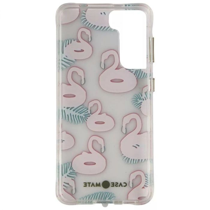 Чохол-накладка Case-Mate Tough Prints для Samsung Galaxy S21 SM-G991 Float On Flamingos (CM047234)