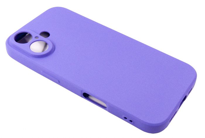 Чохол-накладка Dengos Carbon для Apple iPhone 16 Plus Purple (DG-TPU-CRBN-211)