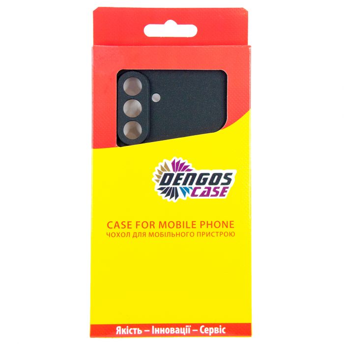 Чохол-накладка Dengos Carbon для Samsung Galaxy A26 SM-A266 Black (DG-TPU-CRBN-225)