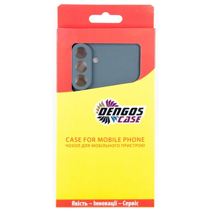 Чохол-накладка Dengos Carbon для Samsung Galaxy A56 5G SM-A566 Gray (DG-TPU-CRBN-226)