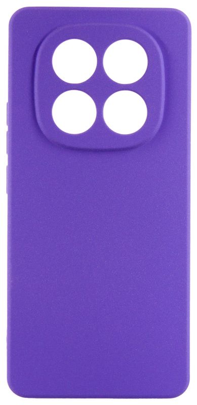 Чохол-накладка Dengos Carbon для Xiaomi Redmi Note 14 Pro Purple (DG-KM-130) + захисне скло