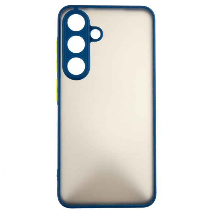 Чохол-накладка Dengos Matt для Samsung Galaxy S25 SM-S931 Blue (DG-TPU-MATT-162)