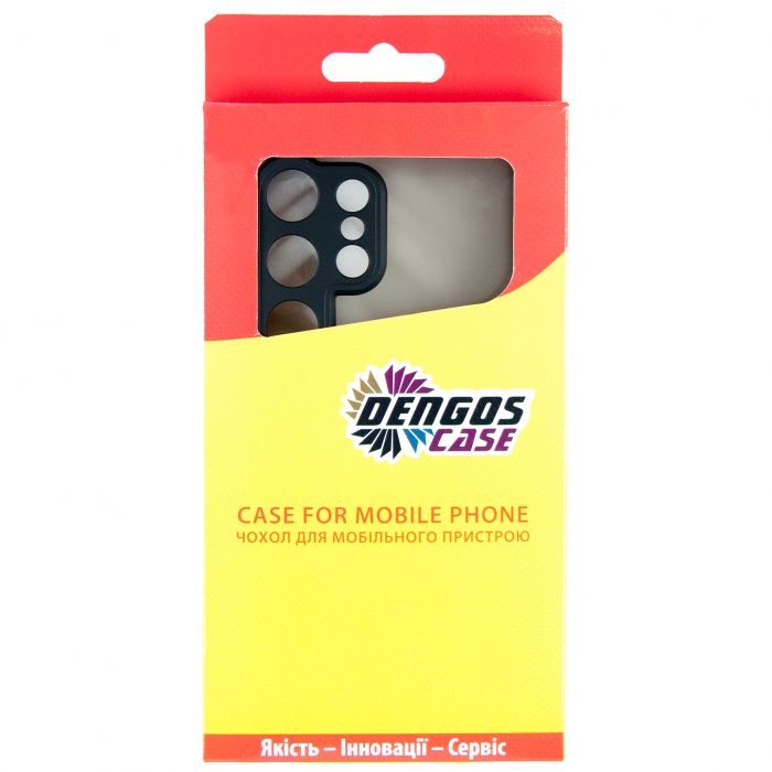 Чохол-накладка Dengos Matt для Samsung Galaxy S25 Ultra SM-S938 Black (DG-TPU-MATT-164)