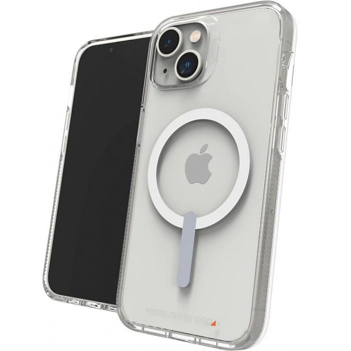 Чохол-накладка Zagg Gear4 Crystal Palace Snap with Magsafe для Apple iPhone 14 Clear (702010021 / 702010024)