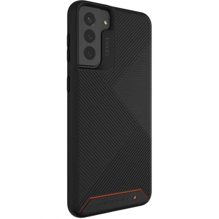 Чохол-накладка Zagg Gear4 Denali для Samsung Galaxy S21 SM-G991 Black/Red (702007299 / 702007459)