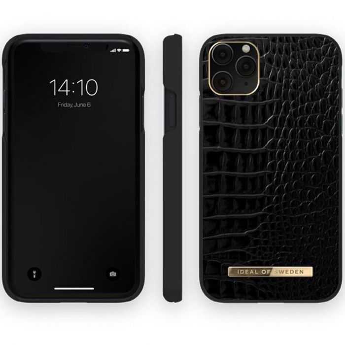 Чохол-накладка iDeal Of Sweden Case для Apple iPhone 12 / 12 Pro Neo Noir Croco (IDACAW20-2061-236)