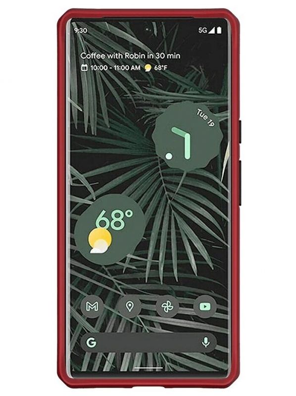 Чохол-накладка ItSkins Hybrid Silk для Google Pixel 6 Pro Red (GG6X-HBURN-CHRD)