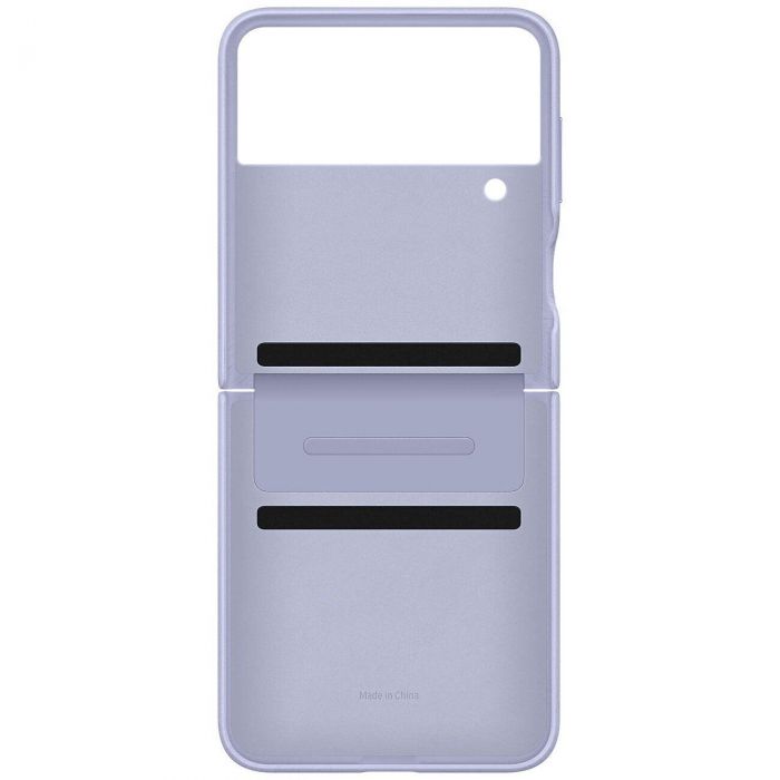 Чохол-накладка Samsung Flap Leather Cover для Samsung Galaxy Flip 4 SM-F721 Serenity Purple (EF-VF721LLEGUA)