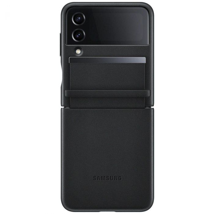Чохол-накладка Samsung Flap Leather Cover для Samsung Galaxy Flip 4 SM-F721 Black (EF-VF721LBEGUA)