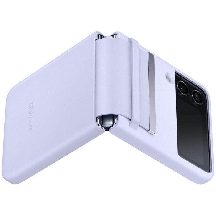 Чохол-накладка Samsung Flap Leather Cover для Samsung Galaxy Flip 4 SM-F721 Serenity Purple (EF-VF721LLEGUA)