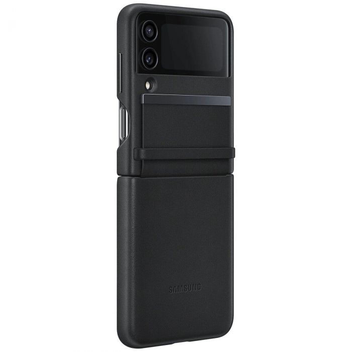 Чохол-накладка Samsung Flap Leather Cover для Samsung Galaxy Flip 4 SM-F721 Black (EF-VF721LBEGUA)