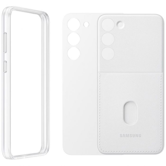 Чохол-накладка Samsung Frame Cover для Samsung Galaxy S23 Plus SM-S916 White (EF-MS916CWEGRU)
