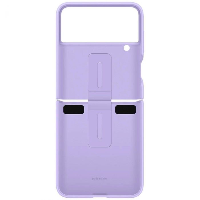 Чохол-накладка Samsung Silicone Cover with Ring для Samsung Galaxy Flip 4 SM-F721 Lavender (EF-PF721TVEGUA)