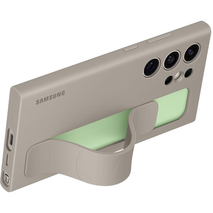 Чохол-накладка Samsung Silicone Grip Case для Samsung Galaxy S24 Ultra SM-S928 Taupe (EF-GS928CUEGWW)