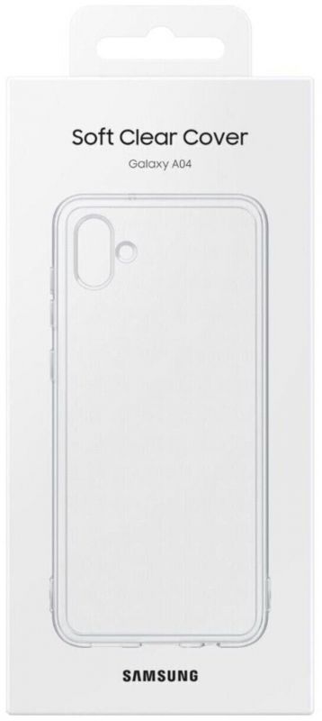 Чохол-накладка Samsung Soft Clear Cover для Samsung Galaxy A04 SM-A045 (EF-QA045TTEGRU)