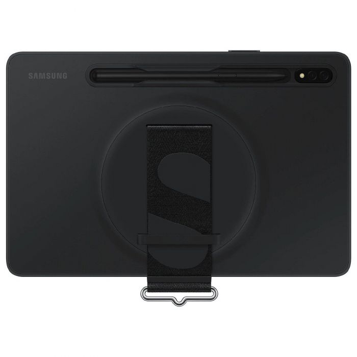 Чохол-накладка Samsung Strap Cover для Samsung Galaxy Tab S7 SM-T870/SM-T875/Tab S8 SM-X700/SM-X706 Black (EF-GX700CBEGRU)