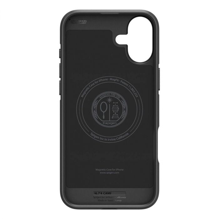 Чохол-накладка Spigen Core Armor MagFit для Apple iPhone 16 Matte Black (ACS08221)