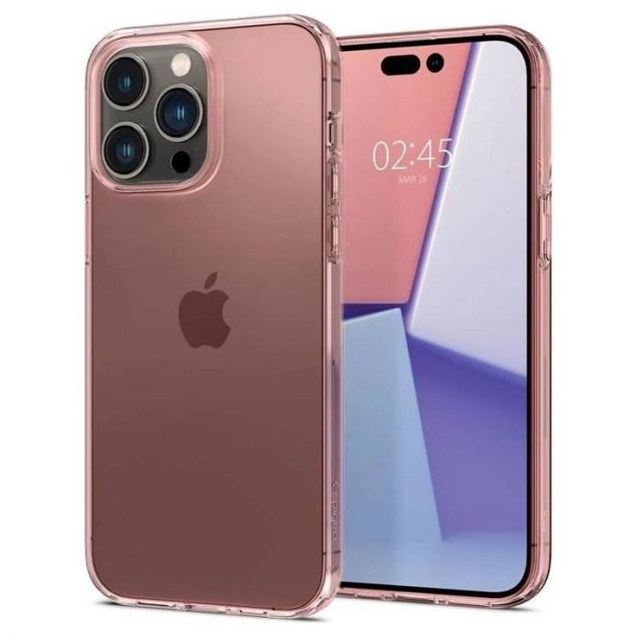 Чохол-накладка Spigen Crystal Flex для Apple iPhone 14 Pro Max Rose Crystal (ACS04638)