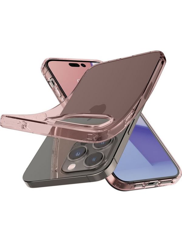 Чохол-накладка Spigen Crystal Flex для Apple iPhone 14 Pro Max Rose Crystal (ACS04638)