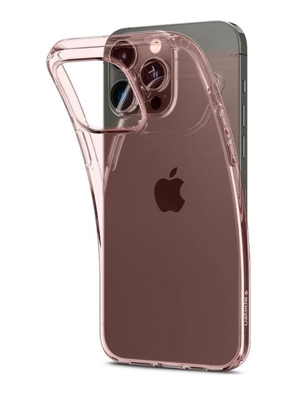 Чохол-накладка Spigen Crystal Flex для Apple iPhone 14 Pro Max Rose Crystal (ACS04638)