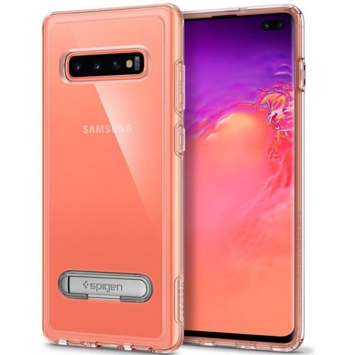 Чохол-накладка Spigen Slim Armor для Samsung Galaxy S10+ SM-G975 Crystal Clear (606CS25394)