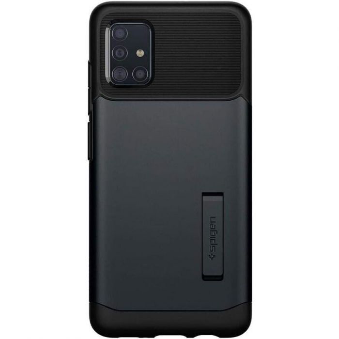 Чохол-накладка Spigen Slim Armor для Samsung Galaxy A51 SM-A515 Metal Slate (ACS00820)