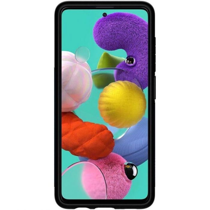 Чохол-накладка Spigen Slim Armor для Samsung Galaxy A51 SM-A515 Metal Slate (ACS00820)