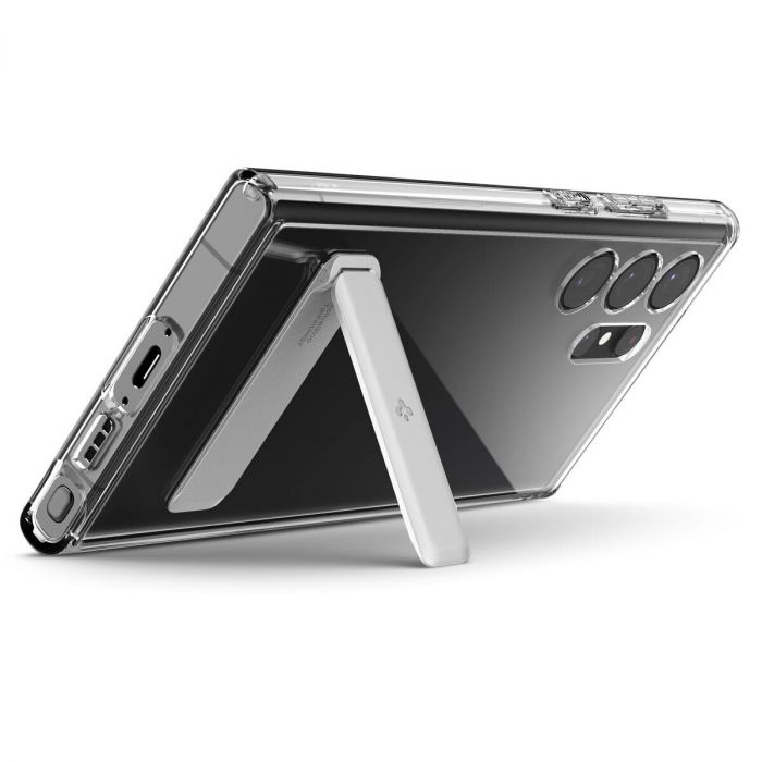 Чохол-накладка Spigen Hybrid S для Samsung Galaxy S23 Ultra SM-S918 Crystal Clear (ACS05622)