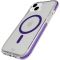 Чохол-накладка Tech21 Evo Crystal MagSafe для Apple iPhone 15 Amethyst (T21-10242)