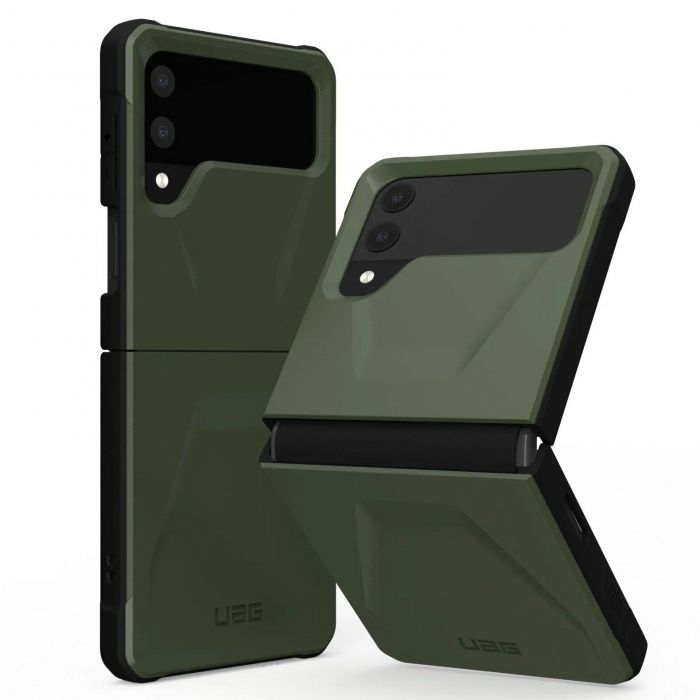 Чохол-накладка Urban Armor Gear Civilian для Samsung Galaxy Flip 4 SM-F721 Olive (214007117272)