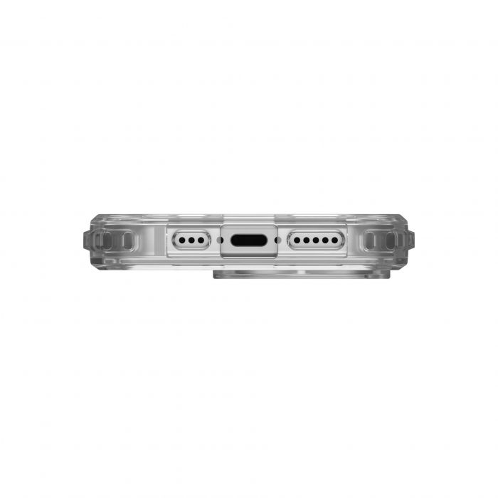 Чохол-накладка Urban Armor Gear Magsafe для Apple iPhone 16 Pro Plyo Ice/Silver (114480114333)