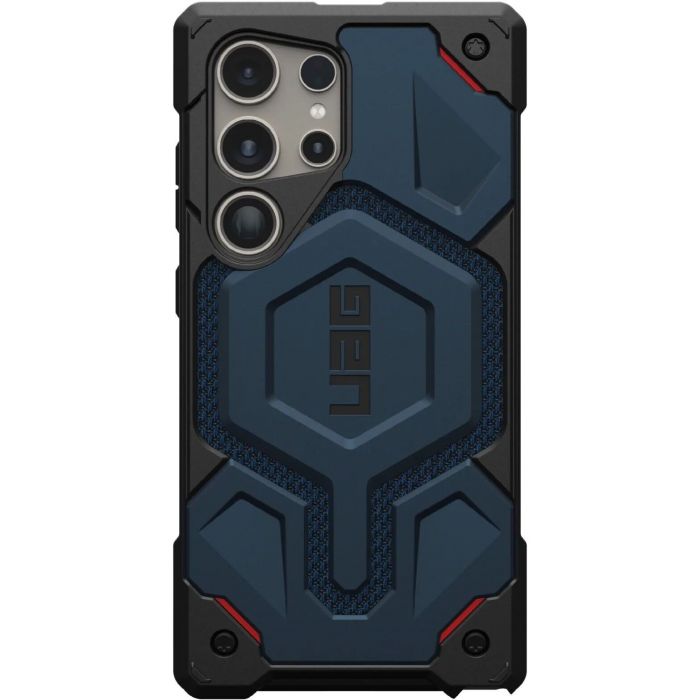 Чохол-накладка Urban Armor Gear Monarch Pro для Samsung Galaxy S24 Ultra SM-S928 Kevlar Black (214416113940)