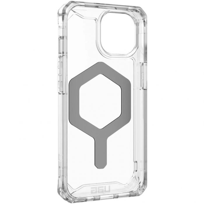 Чохол-накладка Urban Armor Gear Plyo Magsafe для Apple iPhone 15 Ice/Silver (114294114333)
