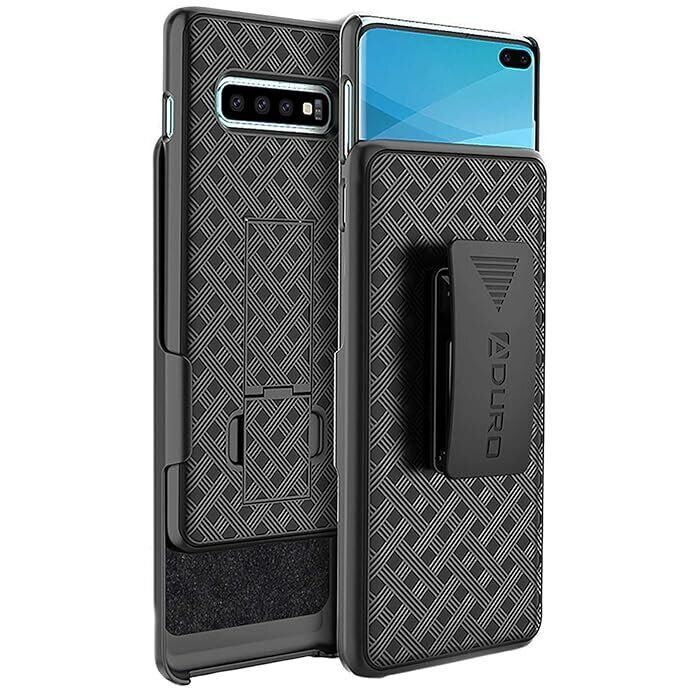Чохол-накладка Verizon Shell and Holster для Samsung Galaxy S10 SM-G973 Black (51829VZRHOC)