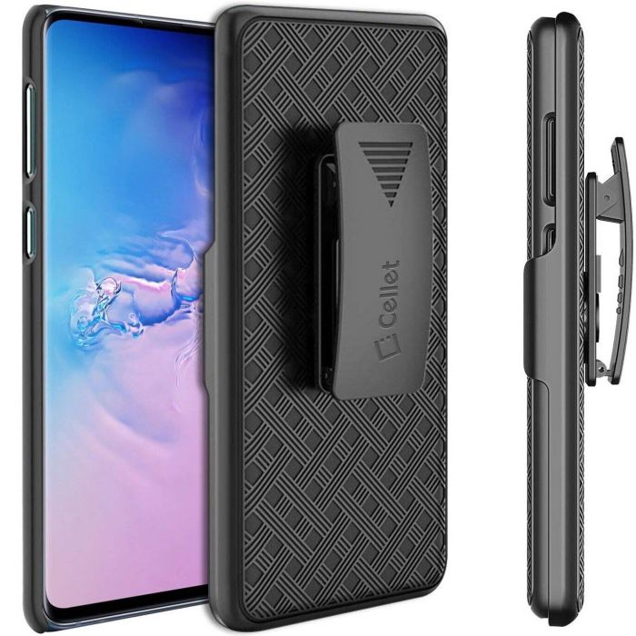 Чохол-накладка Verizon Shell and Holster для Samsung Galaxy S10 SM-G973 Black (51829VZRHOC)