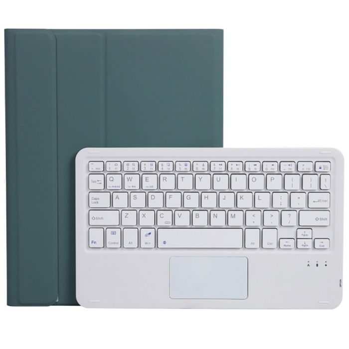 Чохол з бездротовою клавіатурою (TouchPad) BeCover для Apple iPad Air 11 (2024/2025) Dark Green (712597)