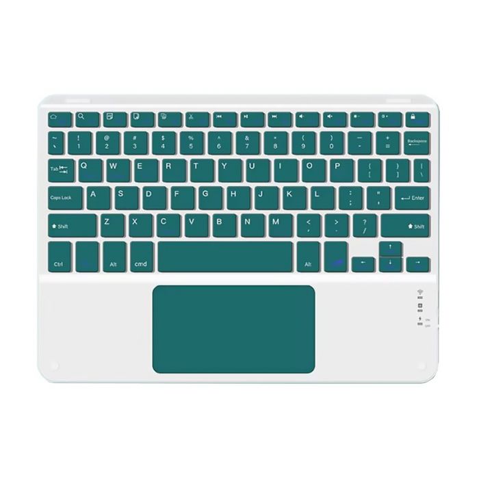 Чохол з бездротовою клавіатурою (TouchPad) BeCover для Apple iPad Air 13 (2024/2025) Dark Green (712603)