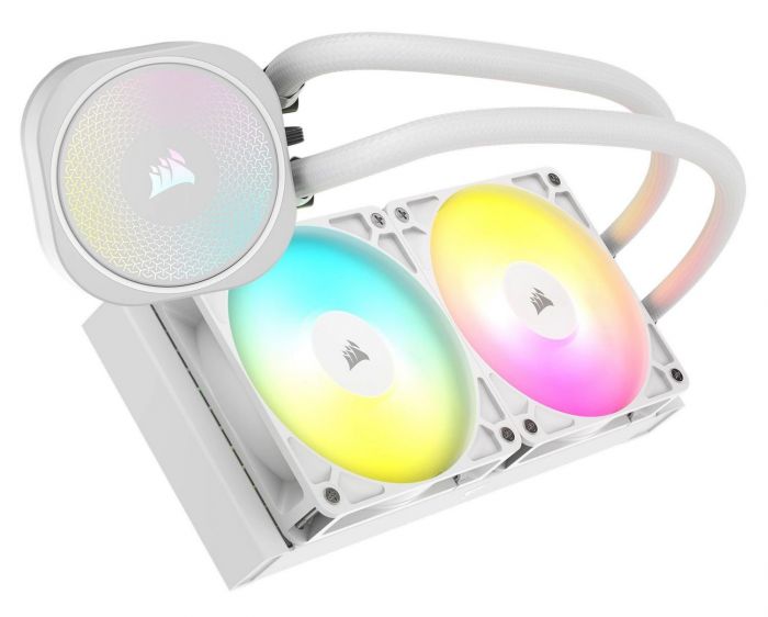 Система водяного охолодження Corsair Nautilus 240 RS ARGB White (CW-9060094-WW)
