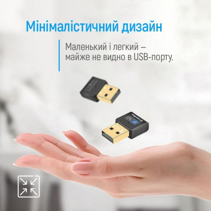 Адаптер Bluetooth 5.0 ColorWay (CW-AD-BT50)
