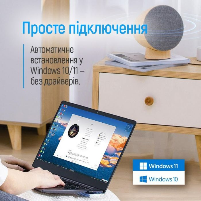 Бездротовий адаптер ColorWay Wi-Fi (CW-AD-W2)