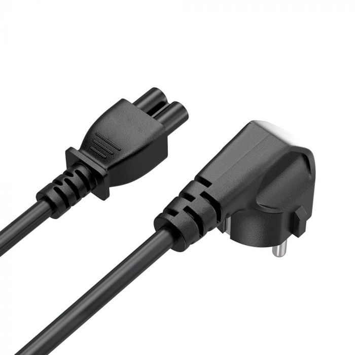 Кабель живлення ColorWay CEE7/7-C5, 1.8 м, Black (CW-CBP083-BK)