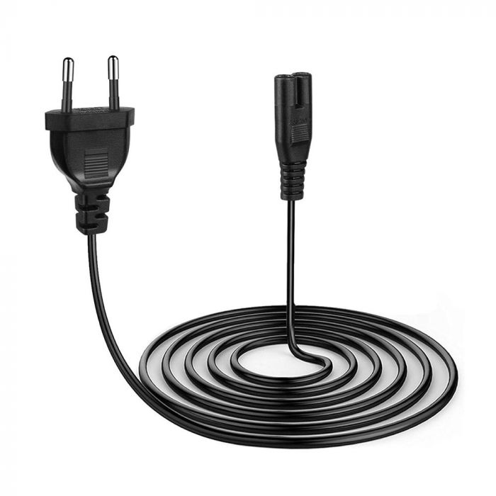 Кабель живлення ColorWay CEE7/16-C7, 3 м, Black (CW-CBP086-BK)