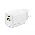 Мережевий зарядний пристрій ColorWay GaN Mini 45W PD Port PPS USB (Type-C PD + USB QC4.0) White (CW-CHS060PD-WT)