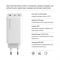 Мережевий зарядний пристрій ColorWay GaN Mini 100W PD Port PPS USB (USB-2C1A) White (CW-CHS061PD-WT)