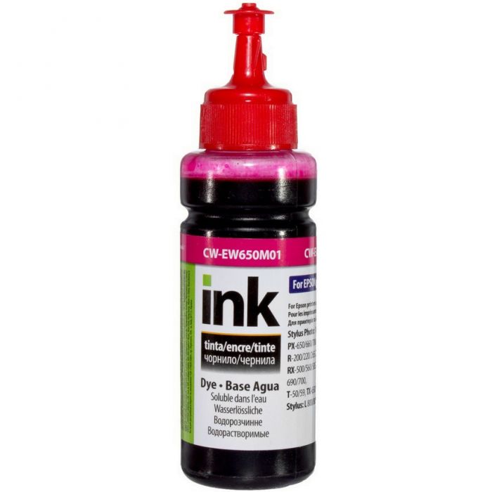 Чорнило ColorWay Epson TX650 100мл Magenta ColorWay-EW650M01