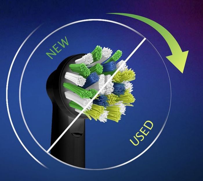 Зубна електрощітка Braun Oral-B Vitality D103.413.3 Pro Protect X Clean Cross Action Black