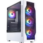 Корпус 1stPlayer D4-WH-4F1-W White без БЖ