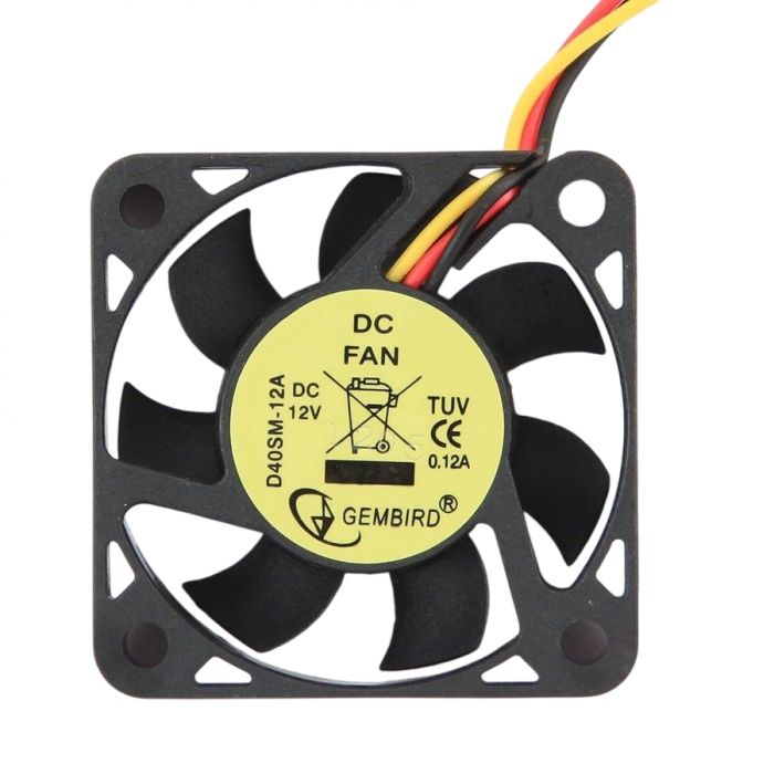 Вентилятор 40x40x10mm DC fan sleeve bearing 7см провод